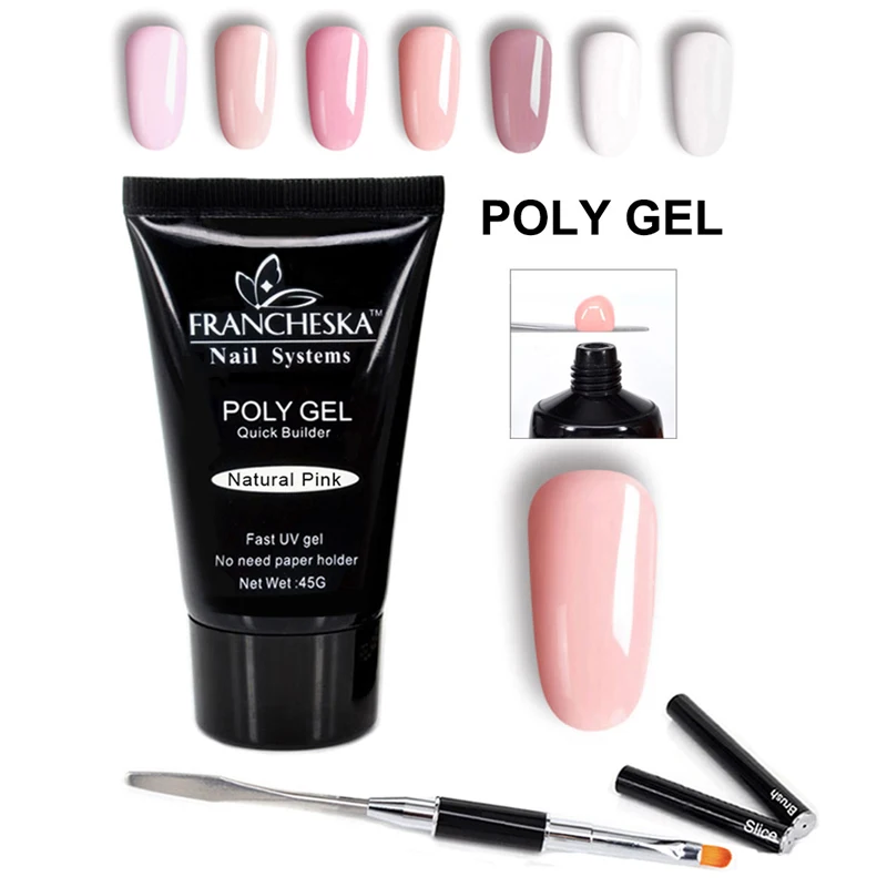 Francheska 30 г 3 цвета акриловый dip порошок copo acrilico polvos acrilicos protez tirnak seti nageldesign ногти акриловый likit