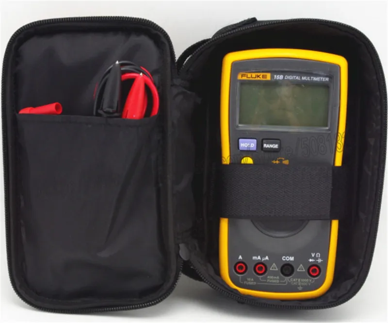 FLUKE 15B + цифровой мультиметр тестовый er DMM с тестовыми проводами TL75 мягкий чехол KCH17|fluke 15b|digital multimeter testerdigital |
