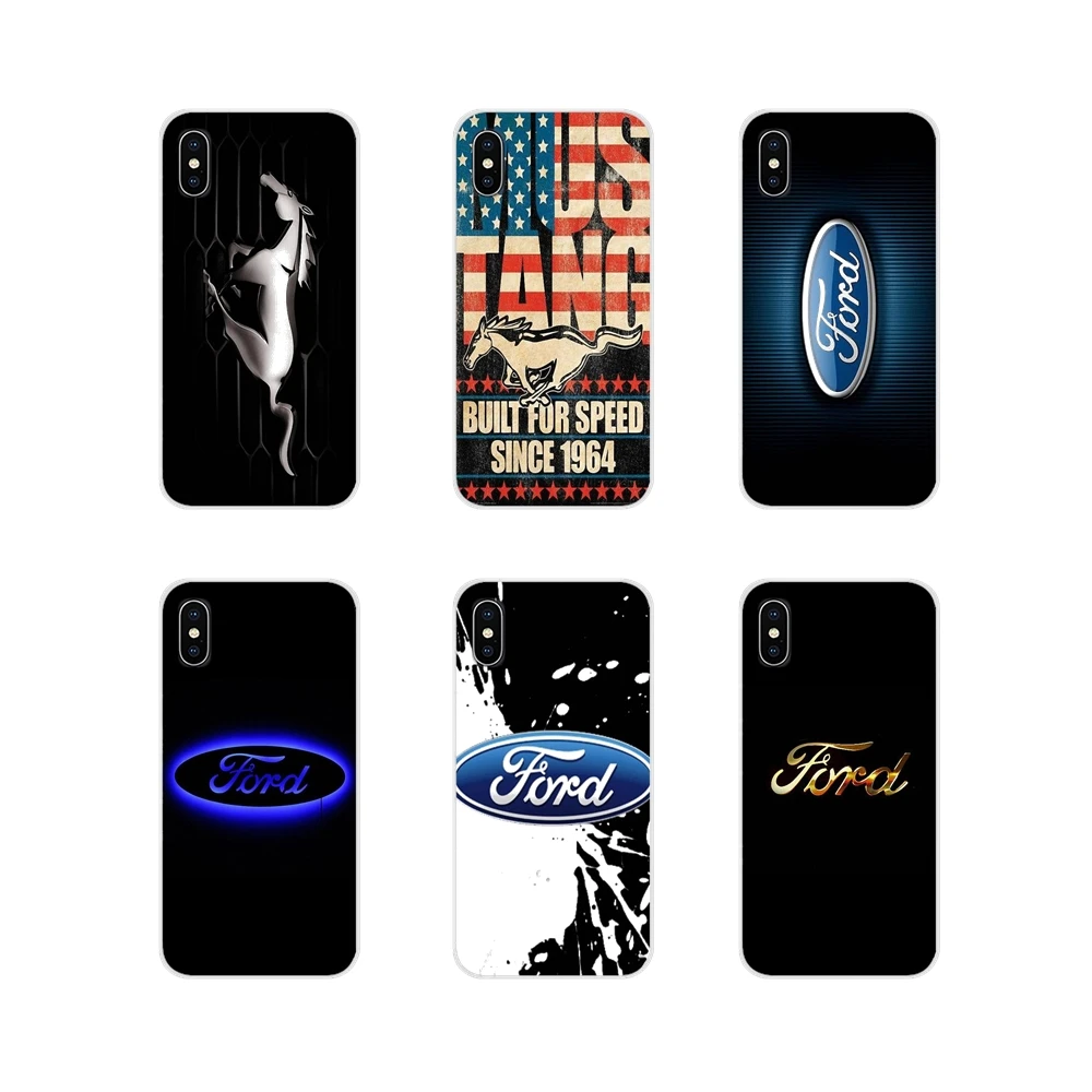 Аксессуары для телефона с логотипом Ford Mustang чехлы Samsung Galaxy S4 S5 MINI S6 S7 edge S8 S9 S10 Plus Note 3