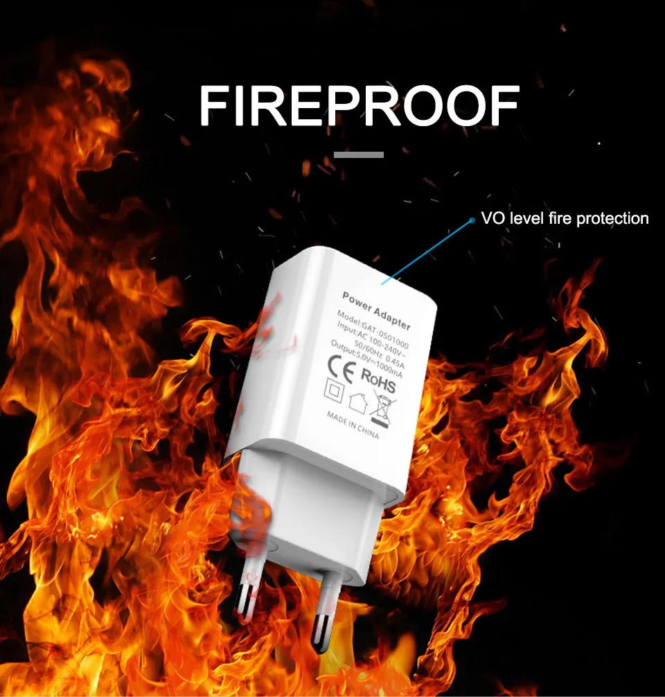 5V1A USB зарядное устройство для мобильного телефона ЕС зарядное устройство вилка CE сертификат путешествия в Италии Швейцария Франция Германия Южная Корея Швеция