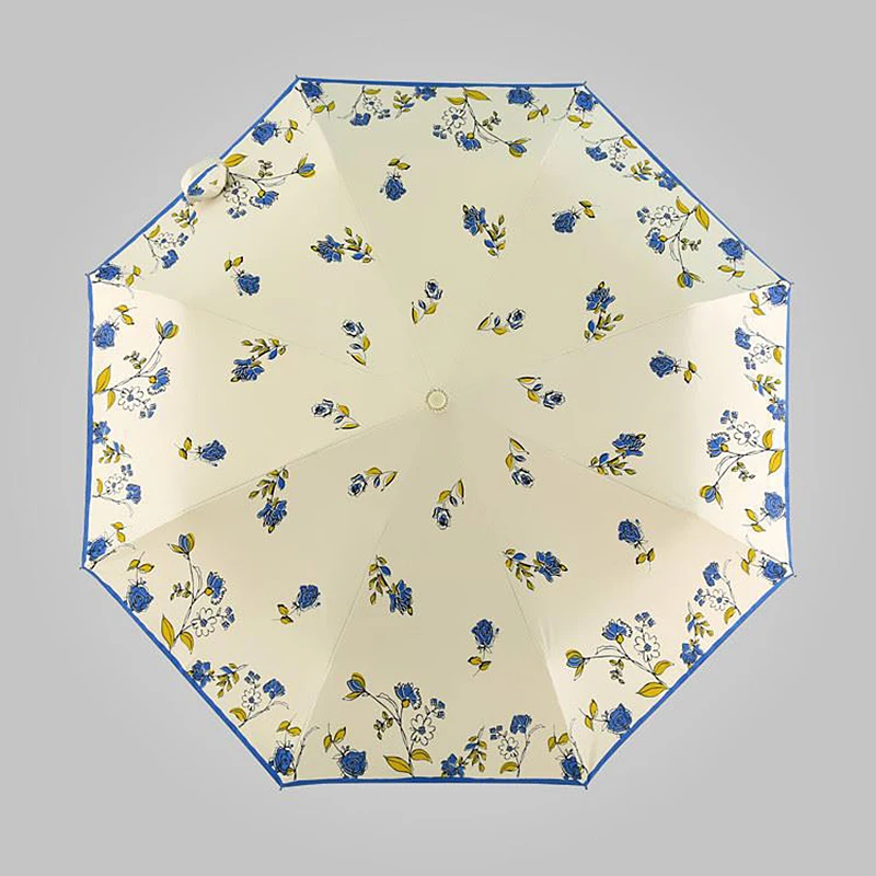 Yesello Ветрозащитный складной автоматический зонт для женщин Автоматический