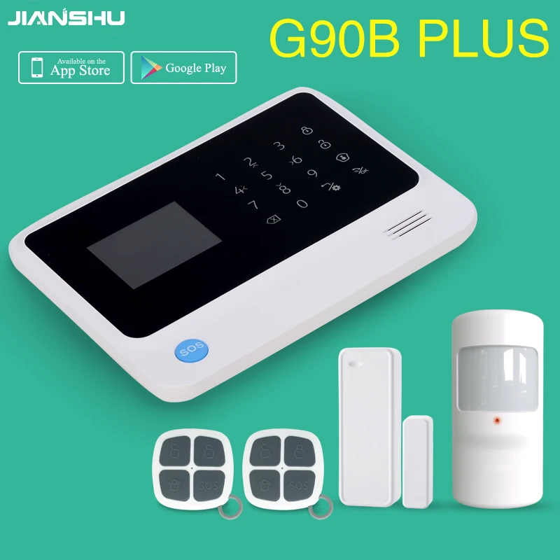 G90B plus 3g GSM wifi GPRS SMS смарт сигнализация для дома напрямую с фабрики продажа gsm умный