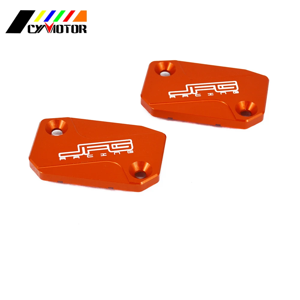 CNC мотоциклетные два передних Тормозная жидкость резервуар кепки крышка