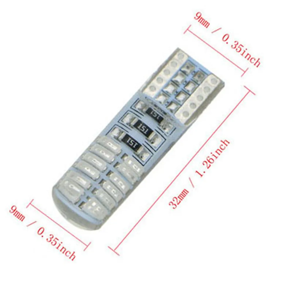 YSY 50 шт. T10 Silica 3014 24SMD автомобильная светодиодная лампа декоративная указатели