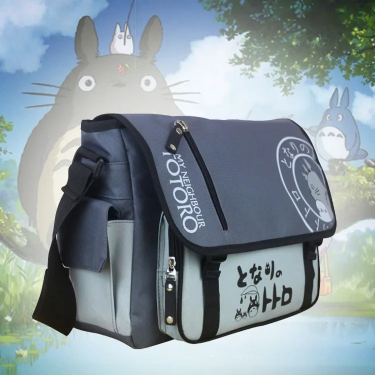 

Hot Miyazaki Hayao Totoro Bags Cosplay Anime Messenger Bag Canvas school shoulder bag Handbags
