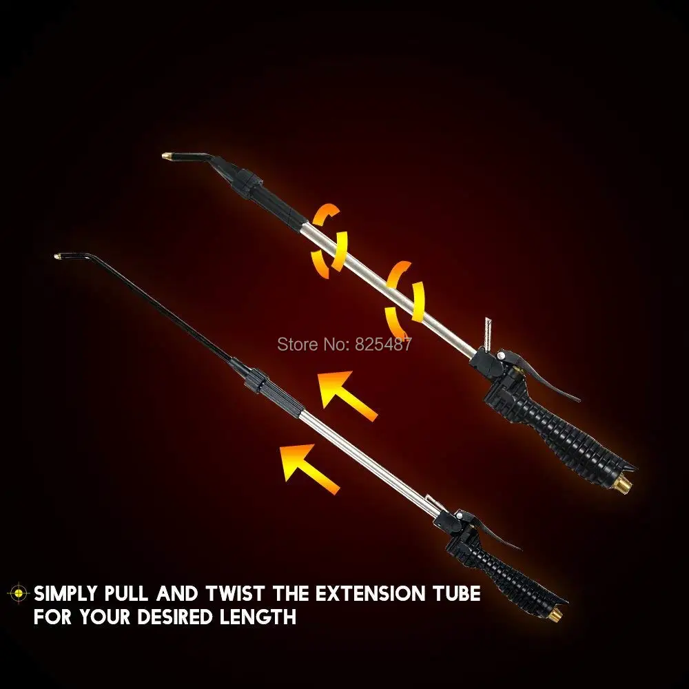 Сопло LEMATEC Pro с распылителем пыли пневматический инструмент для удаления