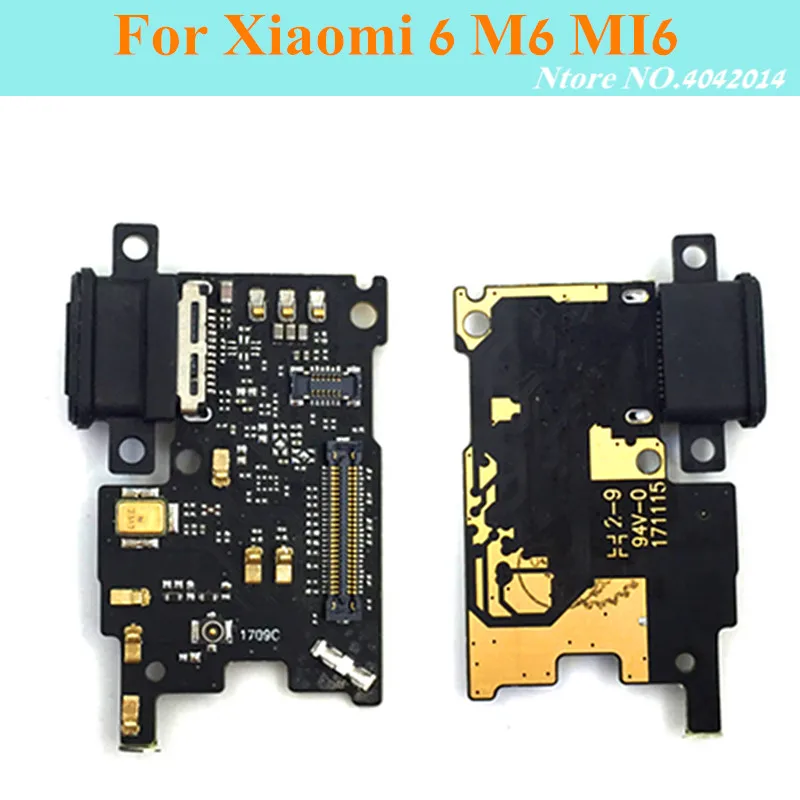 10 шт. оригинальный зарядный USB порт док станция гибкий кабель для Xiaomi 6 M6 MI6