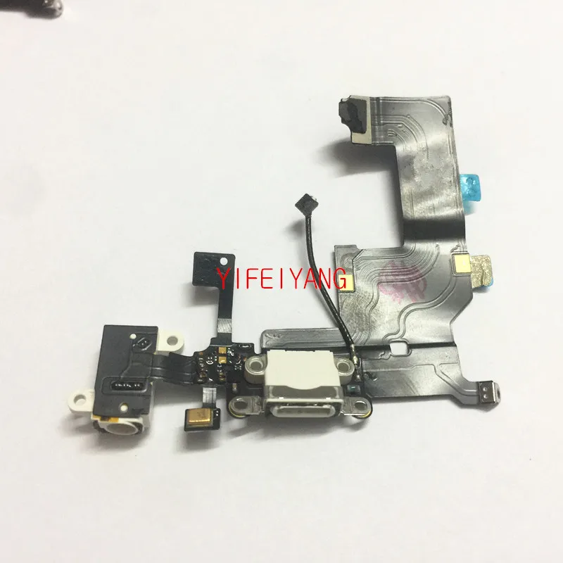 50pcs YIFEIYANG Original For iPhone 5 5g Charger Charging Port Dock USB Connector Flex Cable Headphone Audio Jack Ribbon | Мобильные