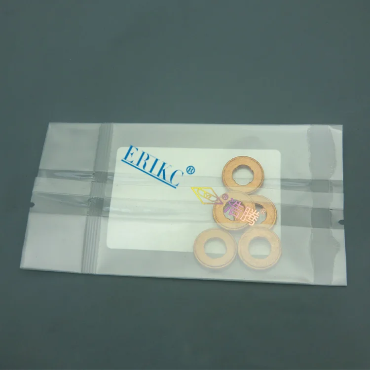 

Erikc F00vc17504 Original Diesel Injector Shims F 00v C17 504 Fuel System Injection Thickness=2mm Copper Washer F 00v C17 504