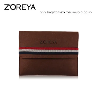 ZOREYA, кисти для макияжа, 12 шт., набор кистей для макияжа, пудра, контур, основа, тени для век, растушевка, кисть для губ - Handle Color: only bag