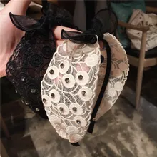 Корейские чешские Стразы кружевные аксессуары для волос с