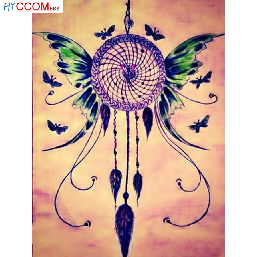 Full Square Round Drill 5D DIY Diamond Painting Dreamcatcher 3D Embroidery Cross Stitch Mosaic Rhinestone Home Decor Gif | Дом и сад