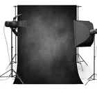Фон для фотографий из тонкой виниловой ткани компьютерная печать черный серый фон для фотостудии F-775