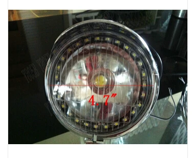 Светодиодный точечный светильник противотуманный козырек для Honda Shadow Spirit Sabre Aero