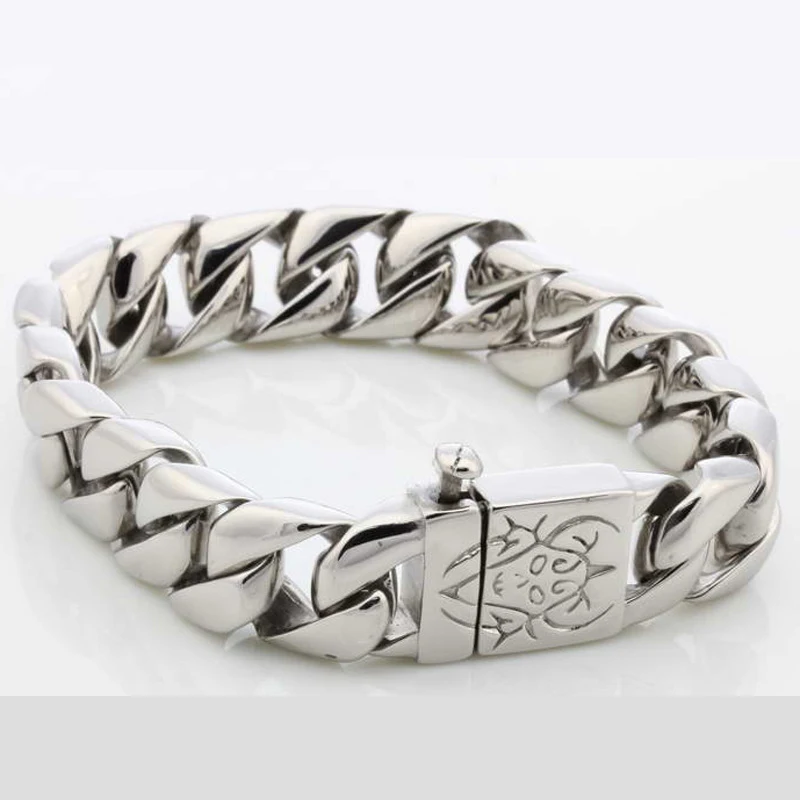Лидер продаж Мужская модная бижутерия хип хоп серебряные цвета нержавеющая