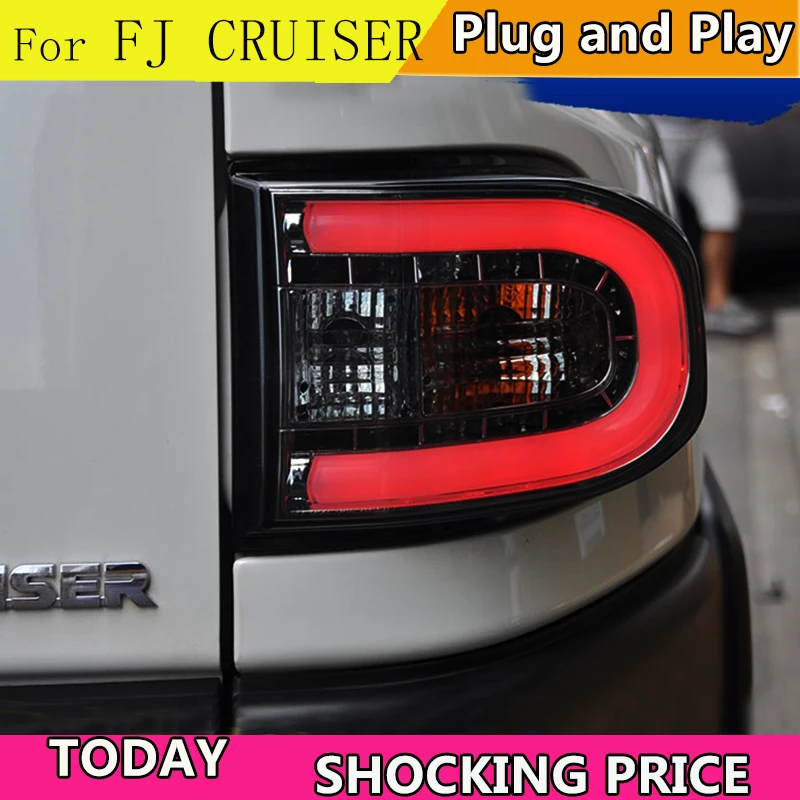 

Car styling Accessories for Toyota Fj CRUISER rear Lights led TailLight for Fj CRUISE Rear Lamp DRL+Brake+Park+Signal lights led