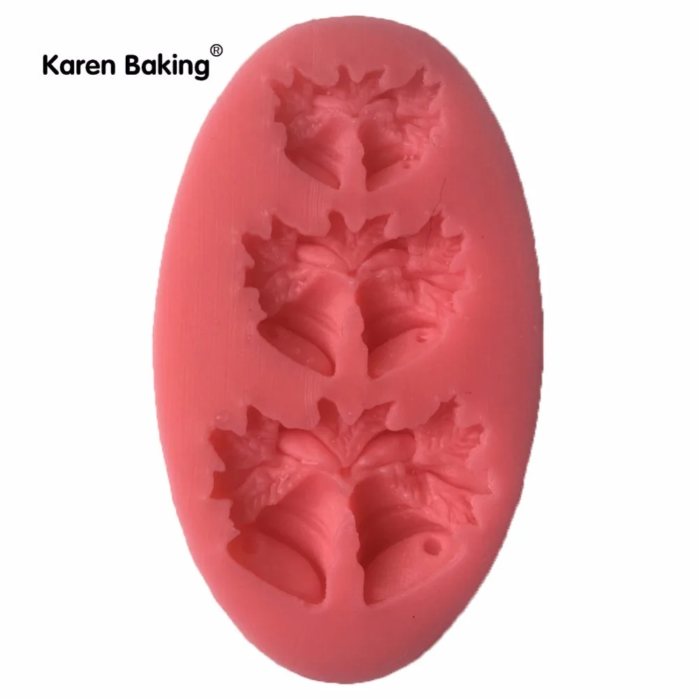 Торт Рождественский подарок силиконовые бисквитный торт помады шоколад плесень