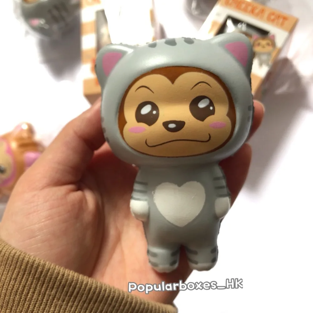 Мягкая медленно восстанавливающая форму игрушка-Кот punimaru cheeka | Игрушки и хобби