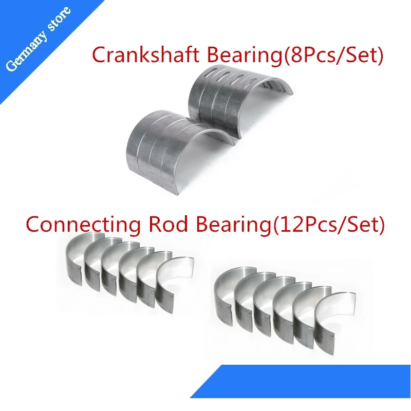 Коленчатый вал двигателя хорошего качества и подшипник шатуна для AUDI A6 2 4/C5 A6L 4/C6