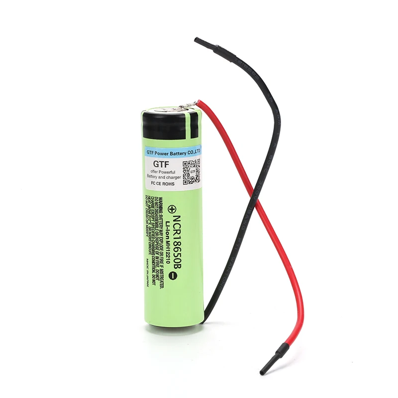GTF Оригинальный 3 7 V NCR18650B 3400 мА/ч литий ионный аккумулятор ионная аккумуляторная