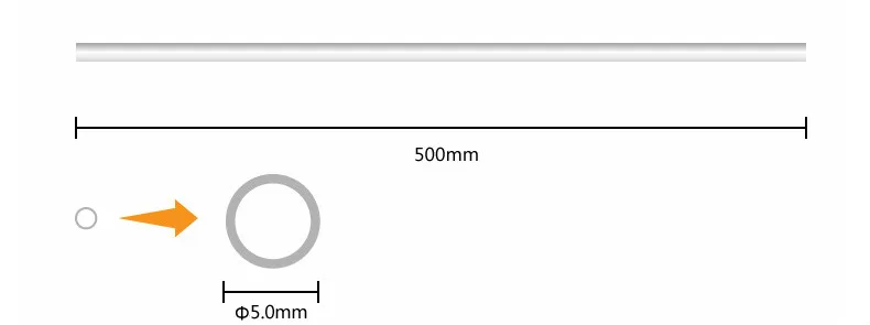 Заклепочная трубка DELI 3832 финансовый ваучер нейлоновая пластиковая высокая