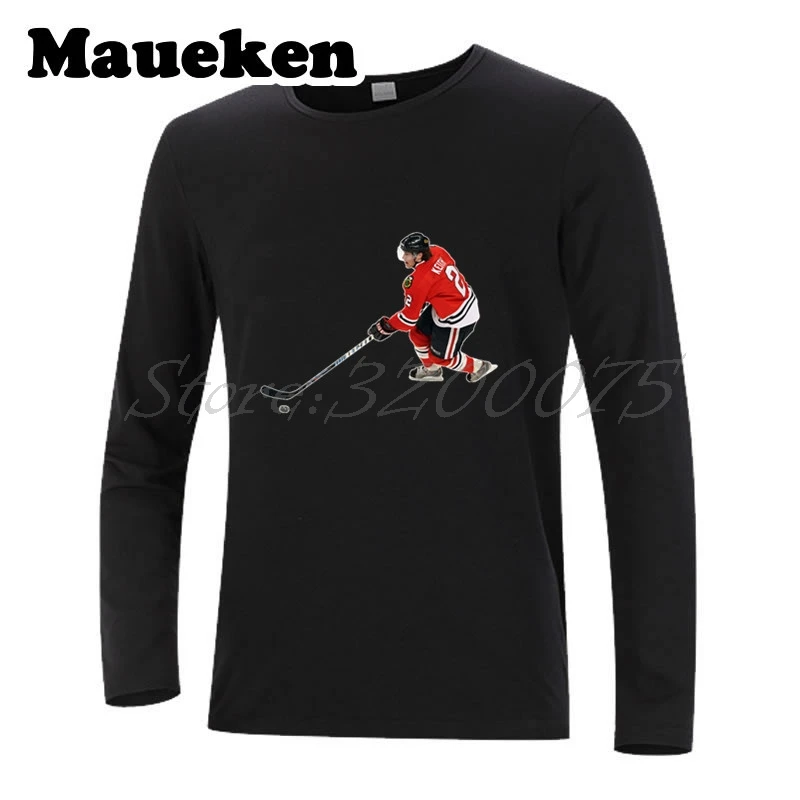 Мужская футболка с длинным рукавом Duncan Keith 2 Chicago канадская одежда Blackhawk на осень и