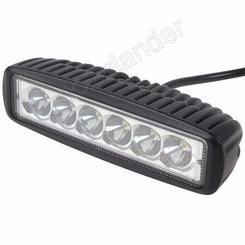 6 дюймовая светодиодная мини панель 18 Вт 12 В фара дальнего света противотуманная