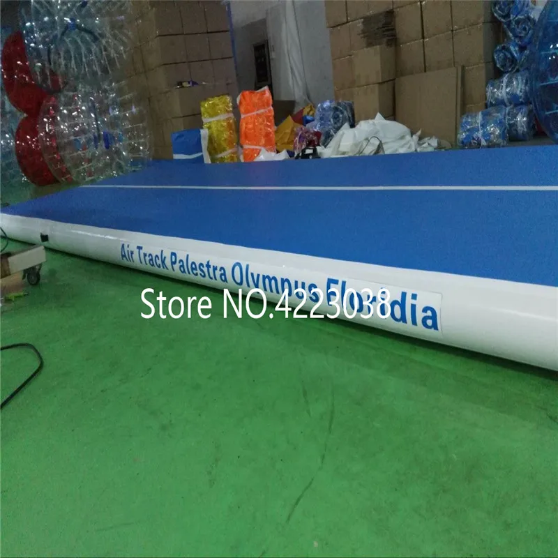 Купить 10*2*0,2 м надувной коврик гимнастика воздуха трек тхэквондо кроссовки на воздушной подушке тренировок по боевым искусствам Прыгать Надувной ...