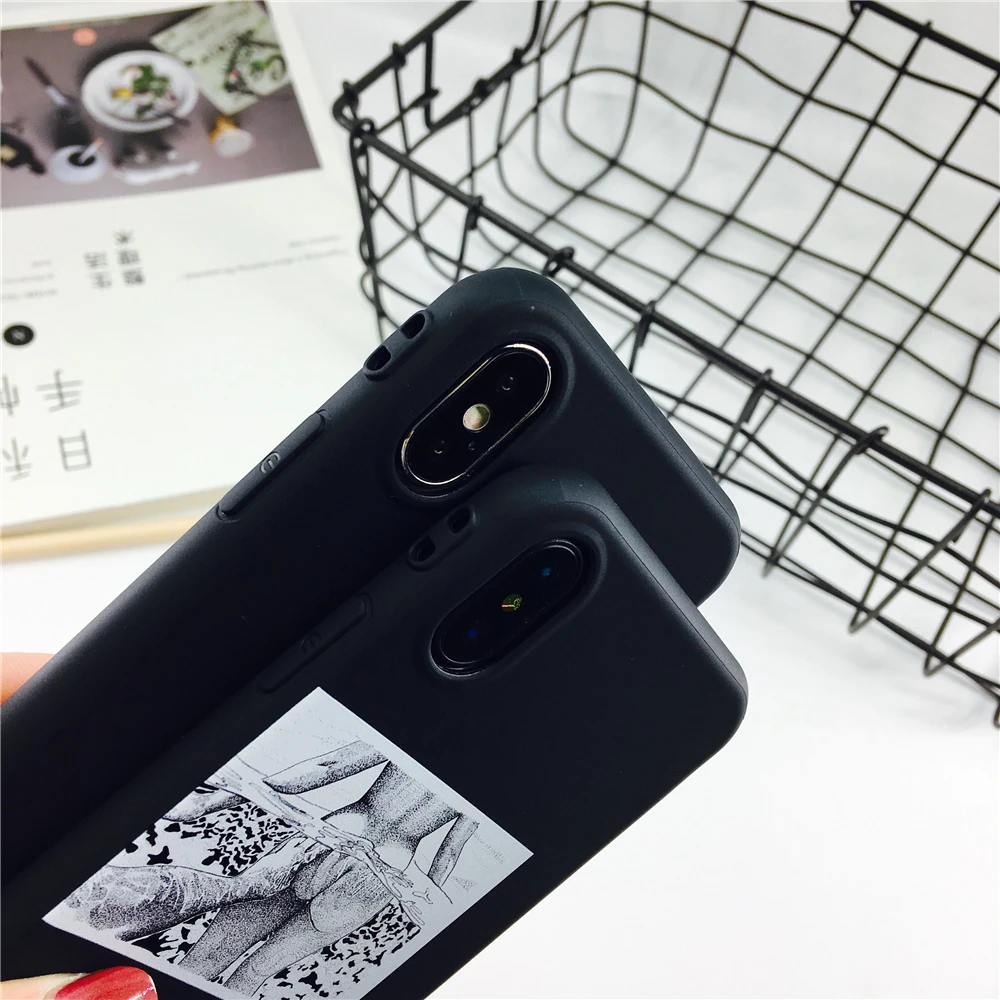 Книги по искусству абстрактный комиксов сексуальное тело чехол для телефона Iphone