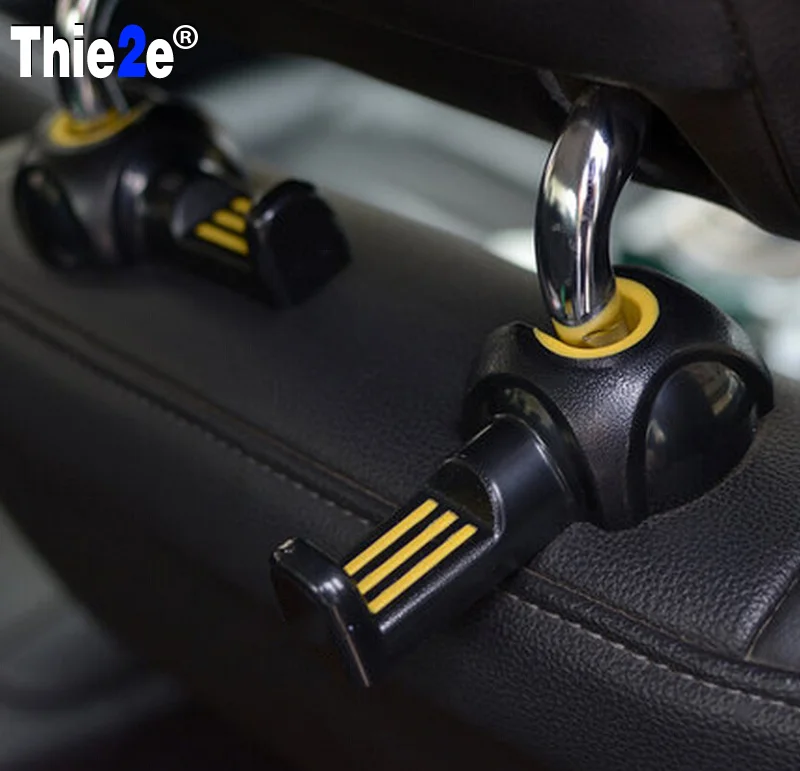 Car Back Seat Hooks Holder for Hyundai Solaris i20 ix25 i30 ix35 i40 SantaFe HB20 HB20S Tucson Sonata Elantra MISTRA VERNA | Автомобили и