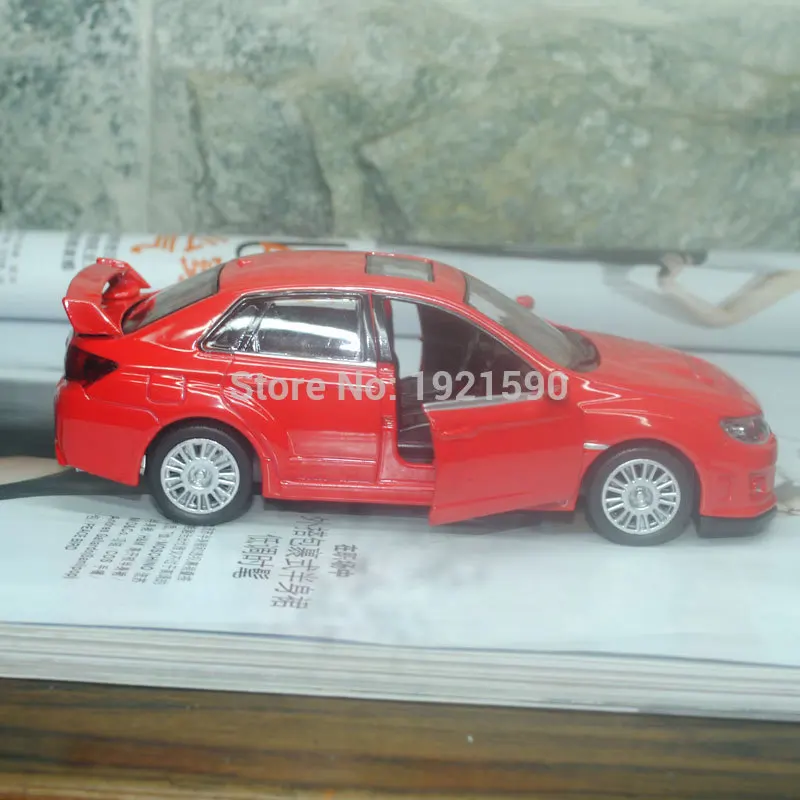 UNI 1/36 масштабные автомобильные игрушки япония Subaru STI литье под давлением металлическая модель автомобиля для подарка/коллекции/детей