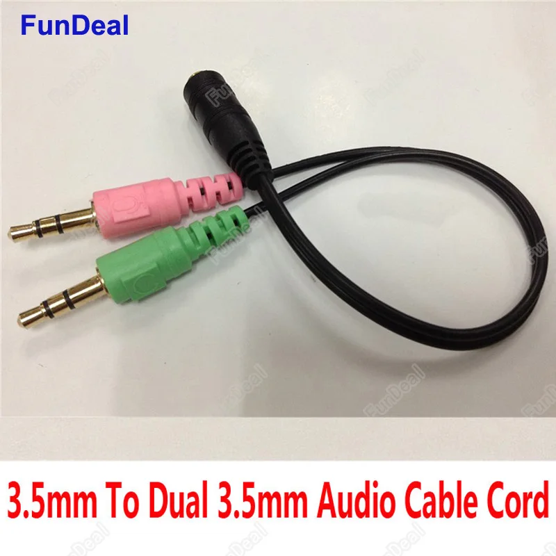 3 5 мм мини стерео аудио разъем мама папа для наушников и микрофона Y разветвитель
