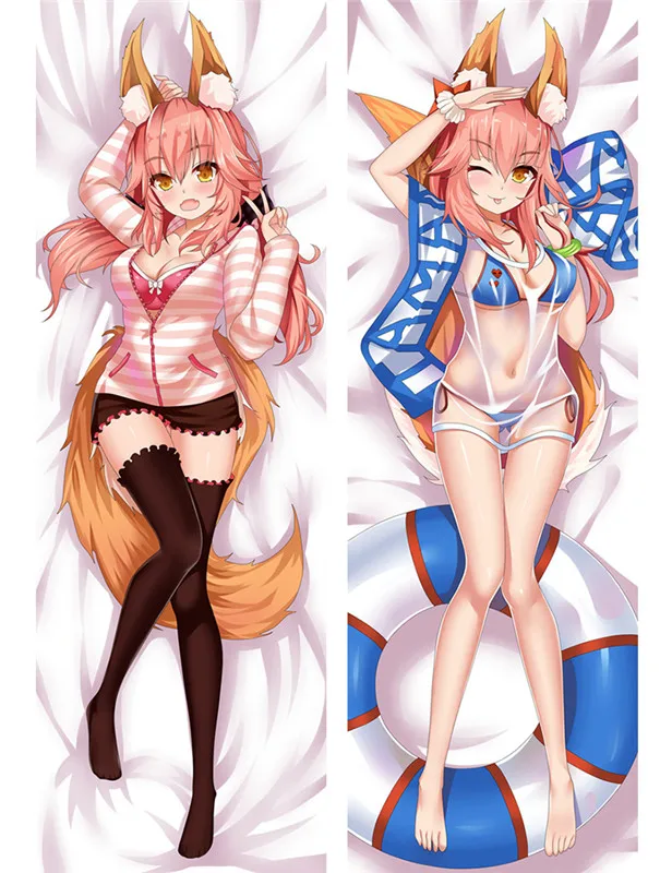 7 Аниме Dakimakura Body Fate Tamamo no Mae 150x50 см 100x35 см чехол для подушки манга 1 - Цвет: 7