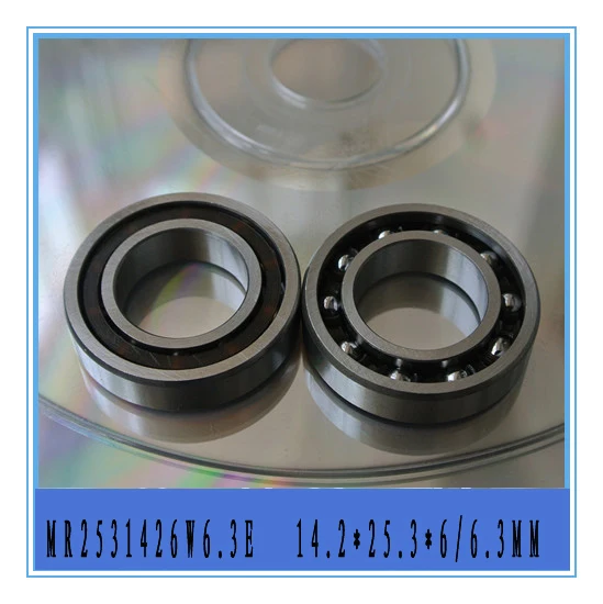 

2 шт./лот 14.2X25.3X 6/6.3 MR2531426W6.3E C3 ABEC-5 подшипники заднего двигателя подходят для Novarossi