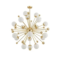 post modern hanging white ball pendant lights gold decorative drop light contemporary home lighting pendant lamp for living room