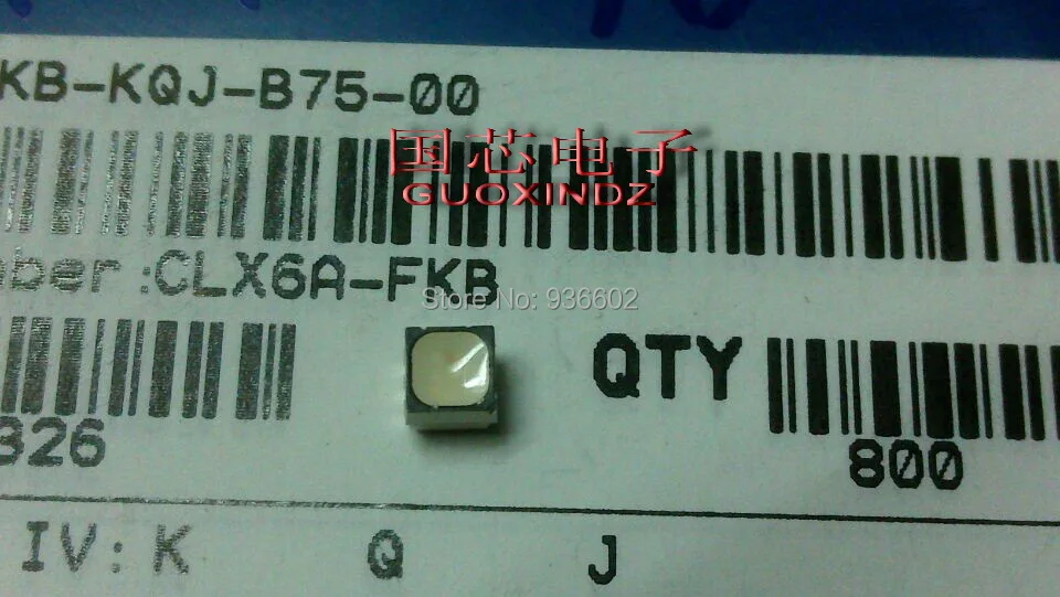 CREE PLCC6 3 в 1 SMD LED полноцветсветодиодный 3535 RGB CLX6A FKB наружный полноцветный