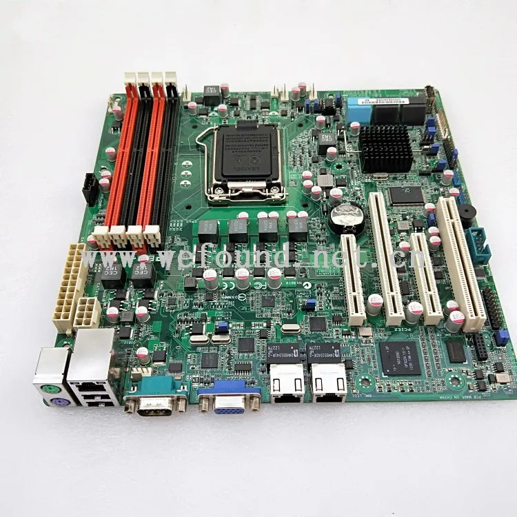 100% рабочая Материнская плата сервера для Φ 1155 C204 mATX полностью
