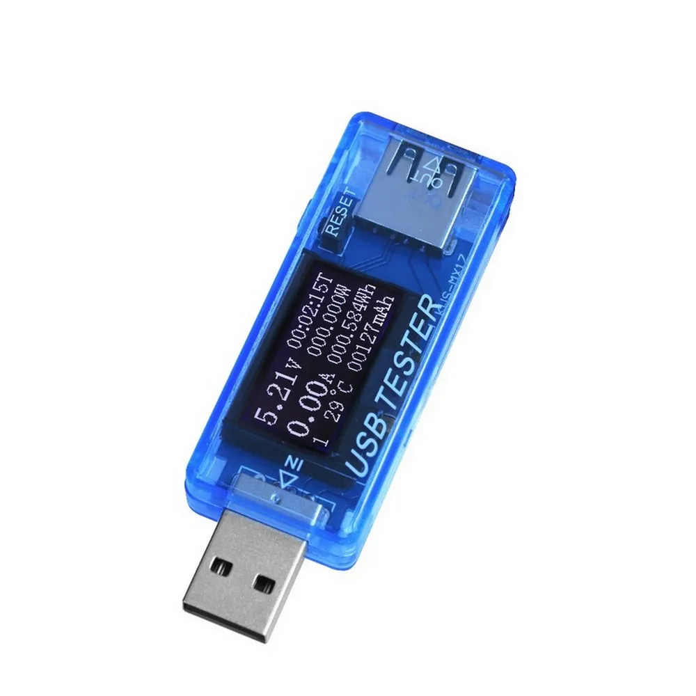 8 в 1 USB тестер Измеритель постоянного тока цифровой вольтметр Амперметр детектор
