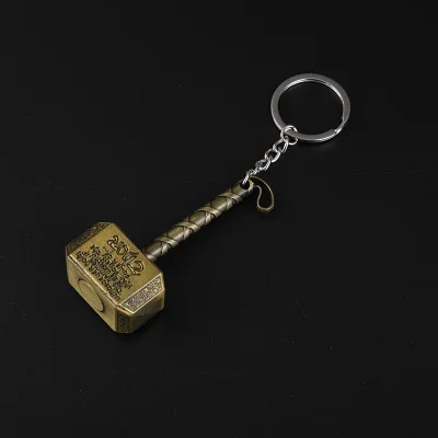 Фильм Мстители Капитан aмерика Молот Тора топор металлический творческий брелок