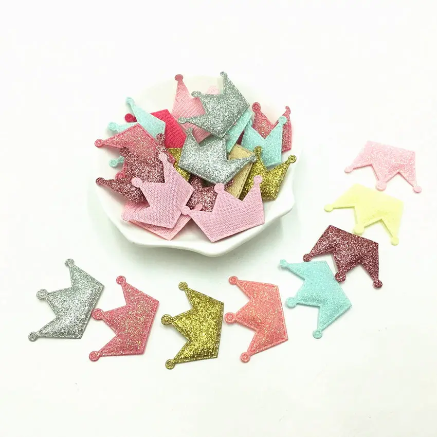 80 шт 4*2 7 см блестки пластыри корона горный хрусталь аппликации для ремесло одежда