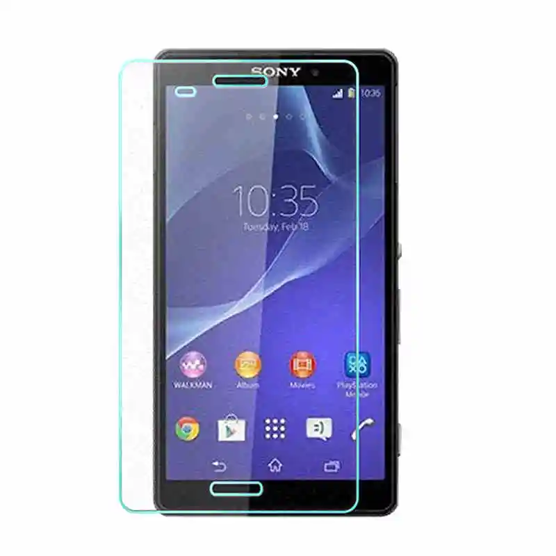 Защита экрана HD закаленное для sony Xperia Z1 Z2 Z3 Z5 Compact M2 M4 M5 C3 C4 защитная пленка Премиум Закаленное стекло