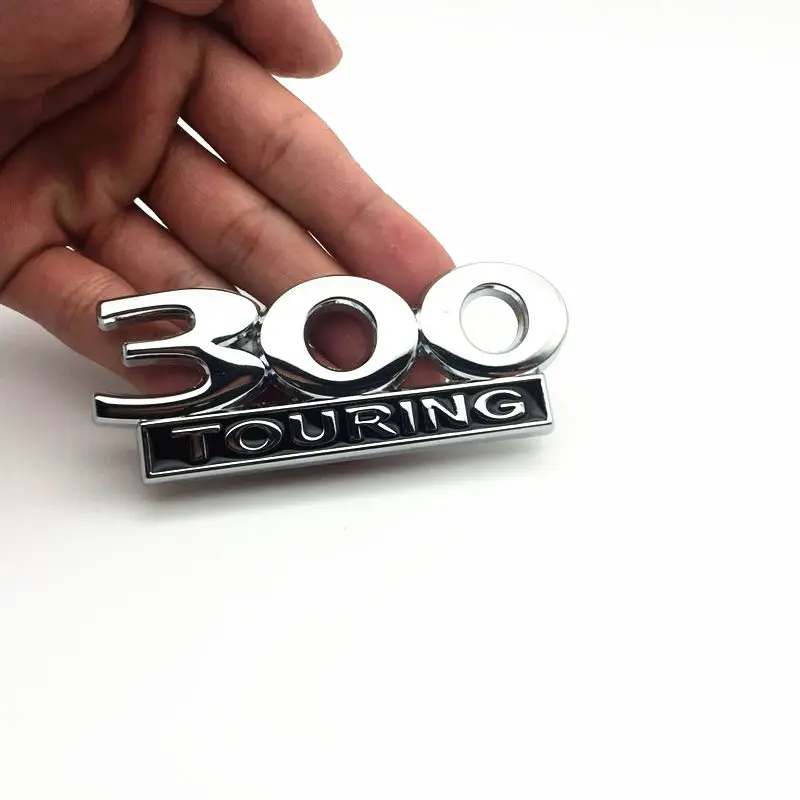 Металлический 3d значок эмблема 300 TOURING для Chrysler 300C Hemi капота крыла багажника