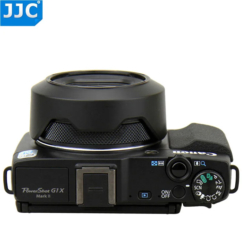 JJC камера байонет Цветок бленда объектива для Canon PowerShot G1X Mark II Заменяет LH