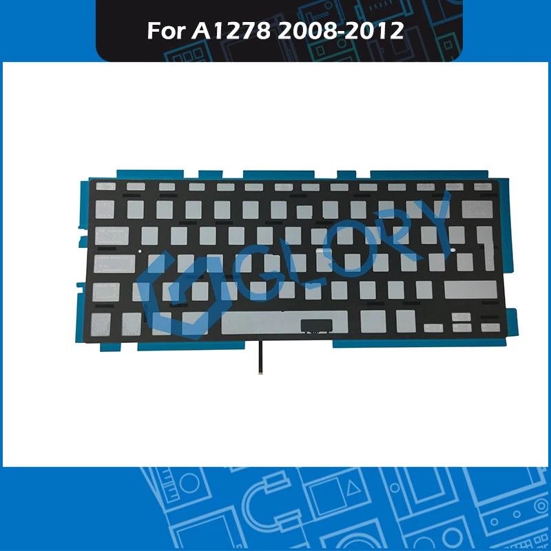 Новая клавиатура A1278 с подсветкой для Macbook Pro 13 " сменная Unibody 2008 2009 2010 2011 2012