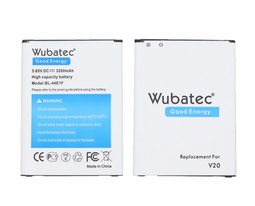 Запасная батарея Wubatec 3x3200 мАч Втч для LG V20 Stylo 3 H990 F800 VS995 US996 LS995 LS997 H990DS H910 H918 |