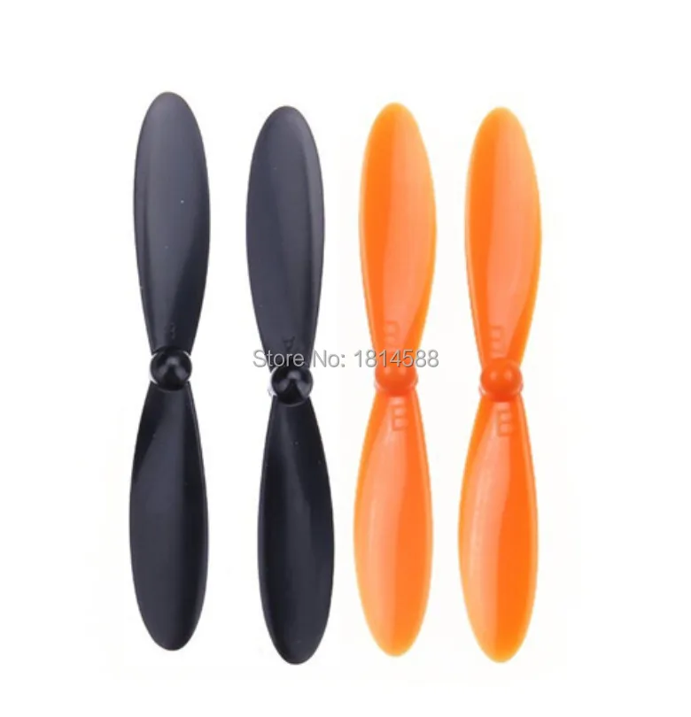 20 шт. Hubsan H107C X4 H107 H107L H107D темно-оранжевый Пропеллер против часовой стрелки для