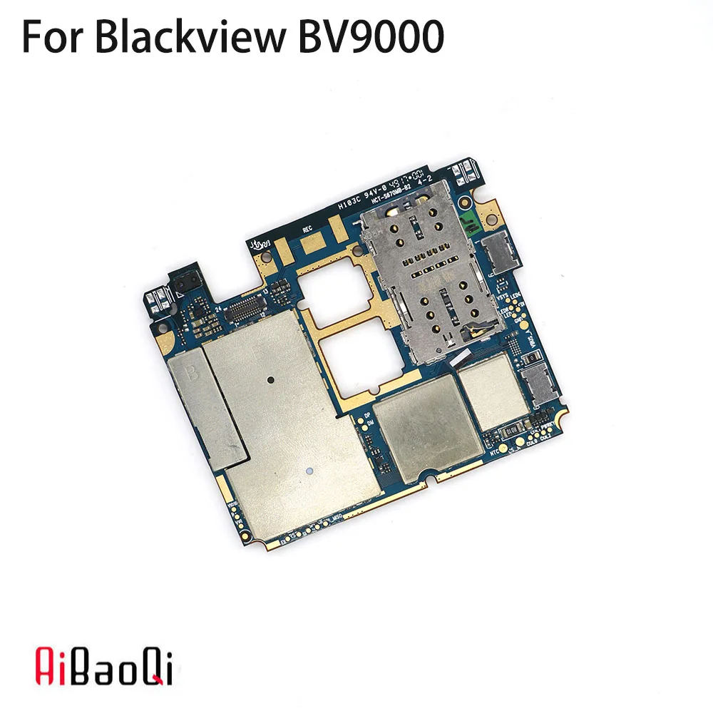 AiBaoQi новая оригинальная материнская плата 6G+ 128G rom материнская плата с гибким кабелем для телефона Blackview BV9000 Pro Android 7,1