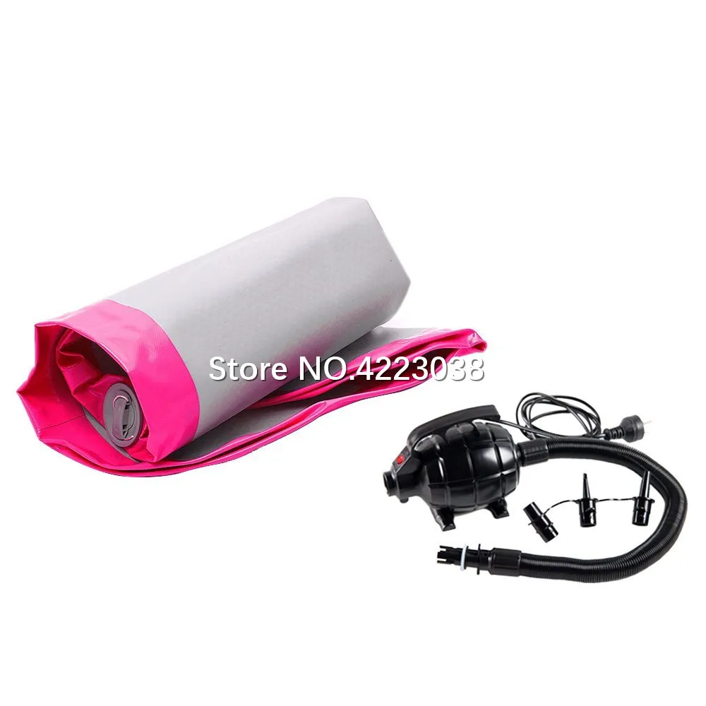 Продажа 8 м надувные гимнастические маты для гимнастики, гимнастический тренировочный пляжный матрас с водяным насосом