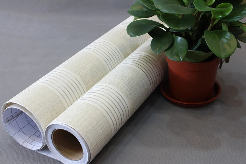 Водонепроницаемые самоклеящиеся обои из ПВХ 10 м для спальни Европы Papier Peint