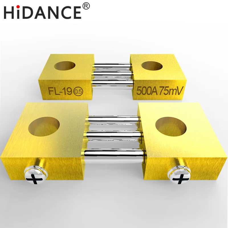 500A DC 100A 200V 300V 400V 500V 600 V/75mV Вольт Амперметр шунтирующий резистор делитель тока Амперметр для цифрового амперного аналогового метра - Цвет: 500A